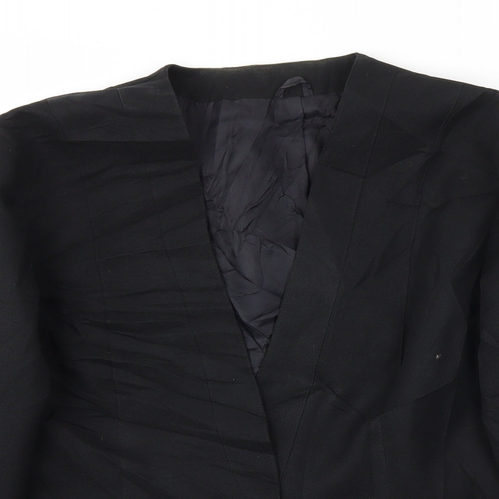 Preworn Womens Blue   Jacket Blazer Size 46