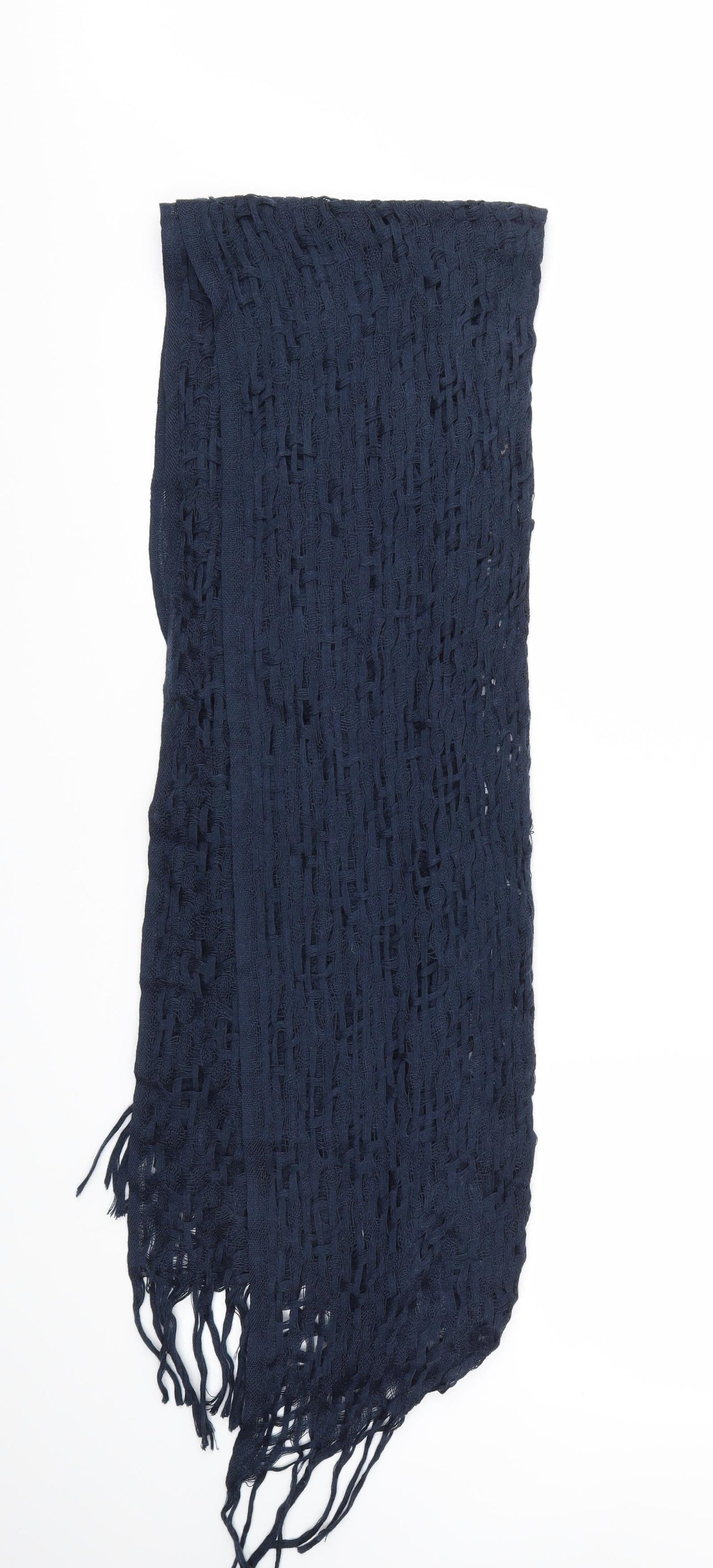 Preworn Womens Blue    Scarf