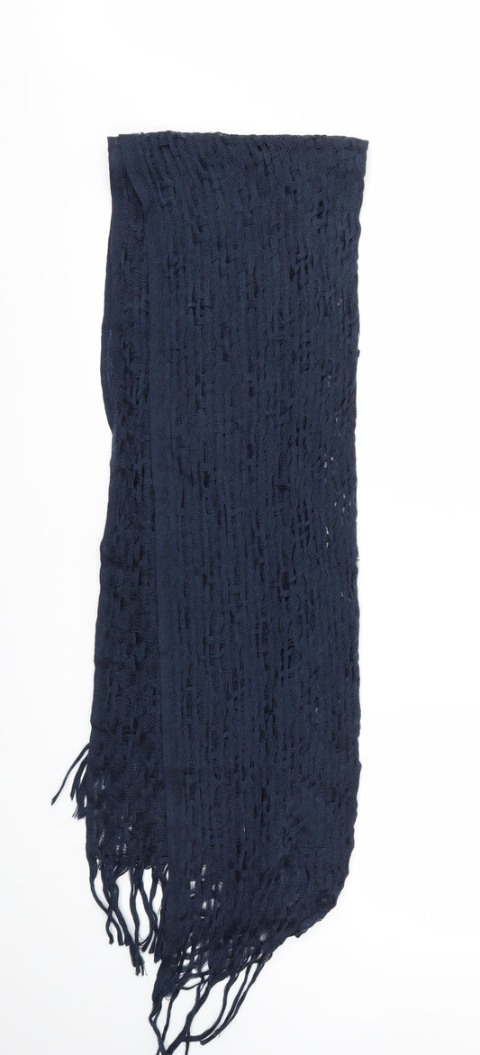 Preworn Womens Blue    Scarf