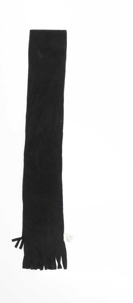 Preworn Womens Black    Scarf