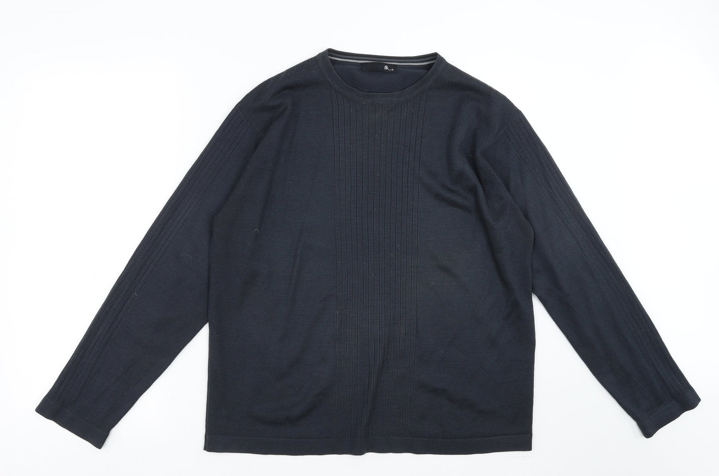 BHS Mens Blue   Pullover Jumper Size M