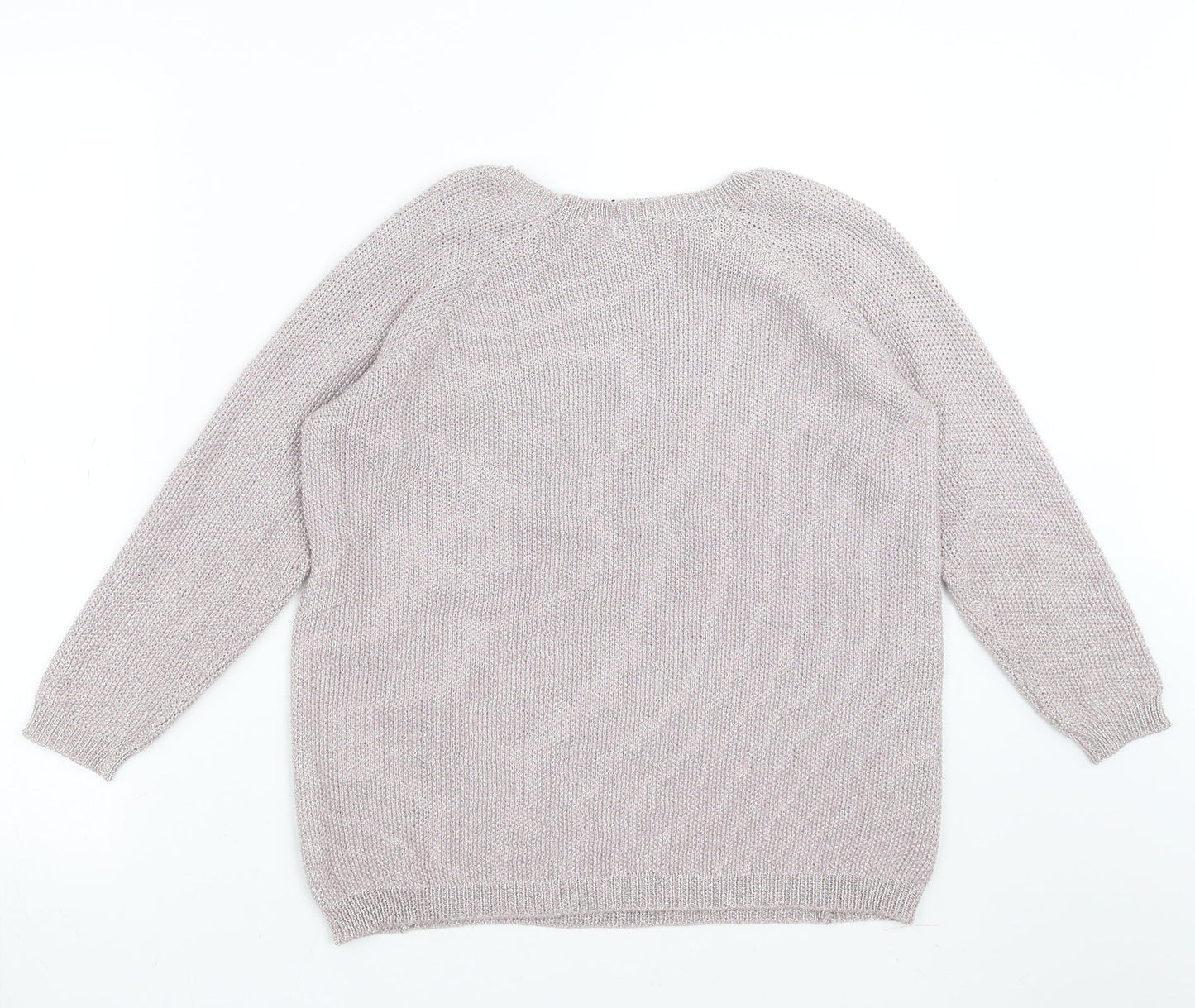 River Island Womens Purple   Pullover Jumper Size 8