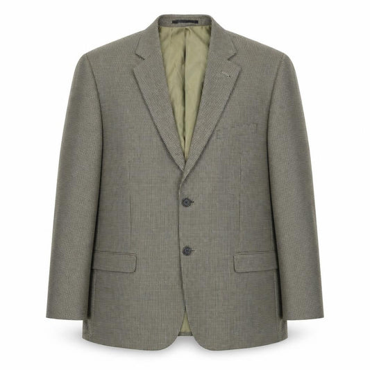 Charlton Gray   Mens Brown Check  Jacket Blazer Size 44