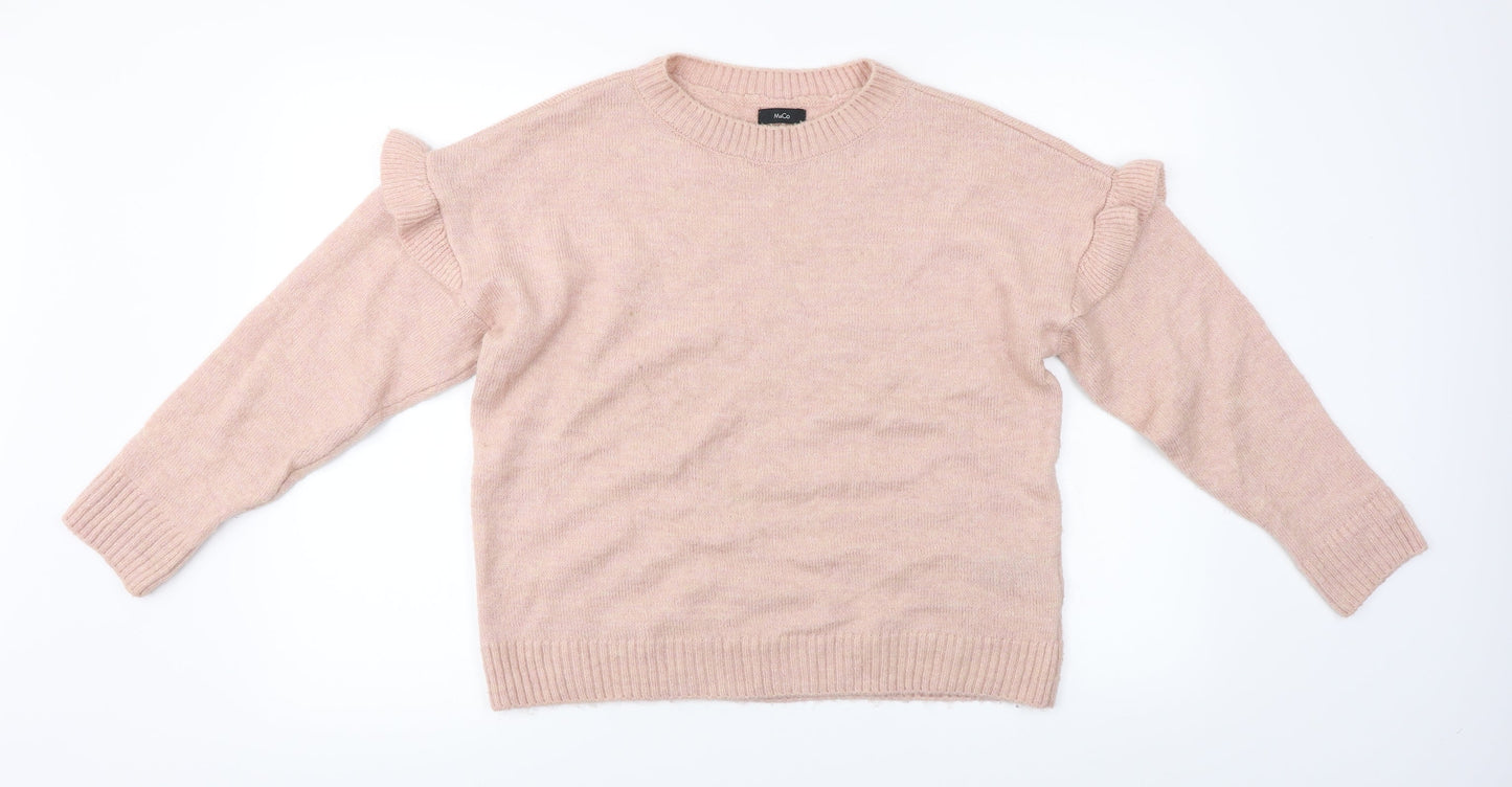 M&Co  Womens Pink   Pullover Jumper Size 12
