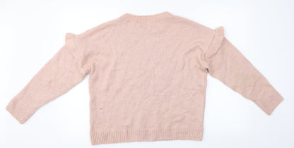 M&Co  Womens Pink   Pullover Jumper Size 12