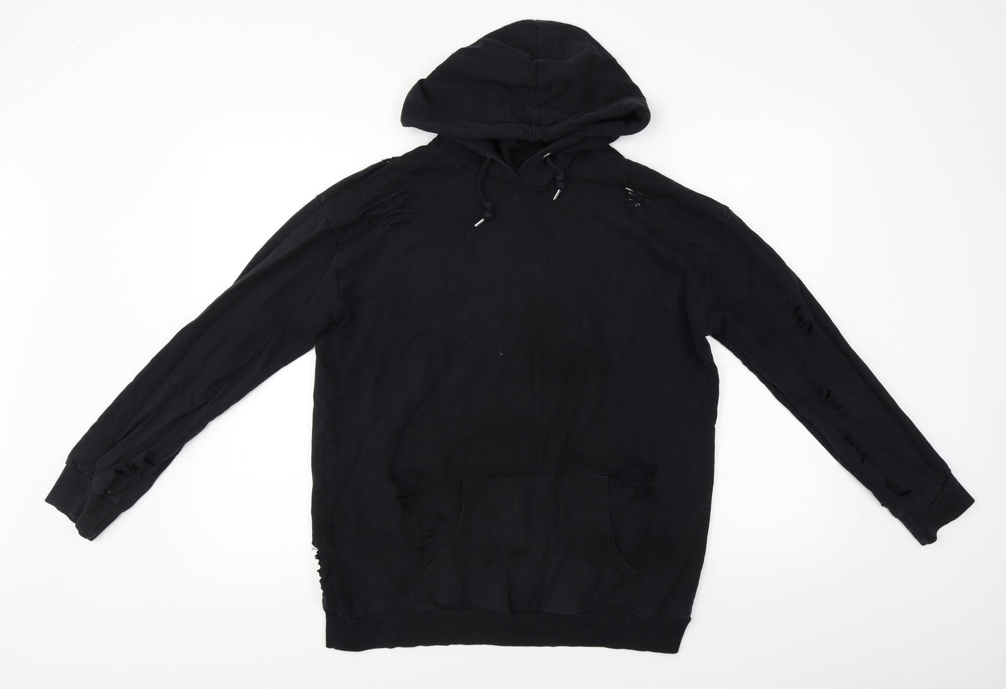 Select  Womens Black   Pullover Hoodie Size 12