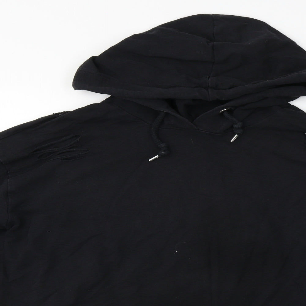 Select  Womens Black   Pullover Hoodie Size 12