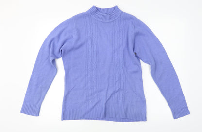 EWM  Womens Blue   Pullover Jumper Size S