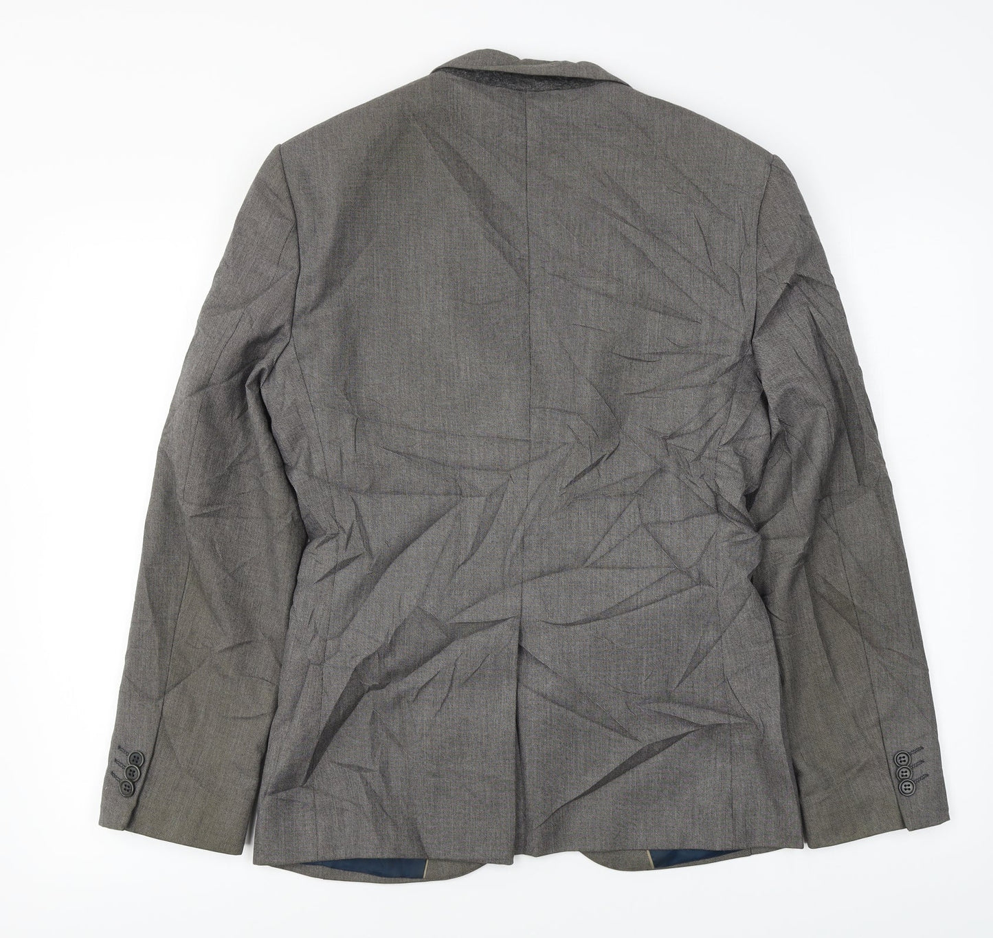 River Island  Mens Grey   Jacket Blazer Size 36