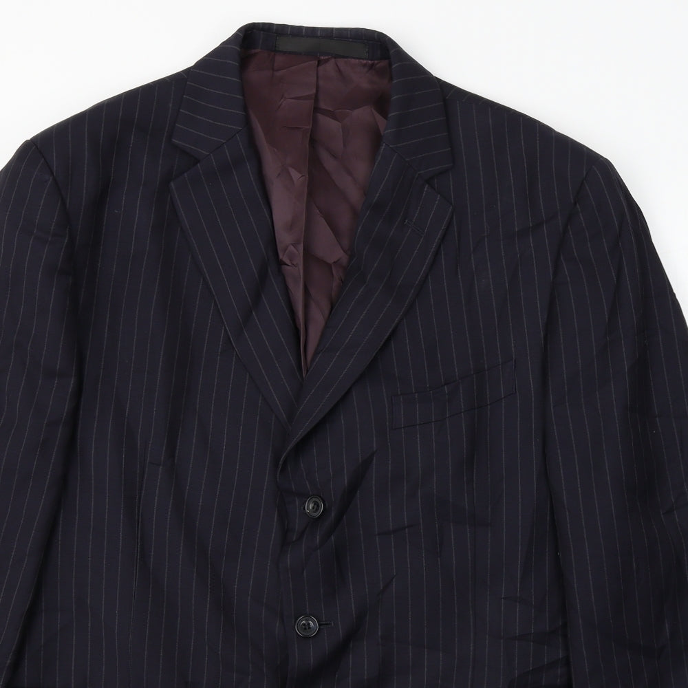 Marks and Spencer  Mens Blue   Jacket Blazer Size 44