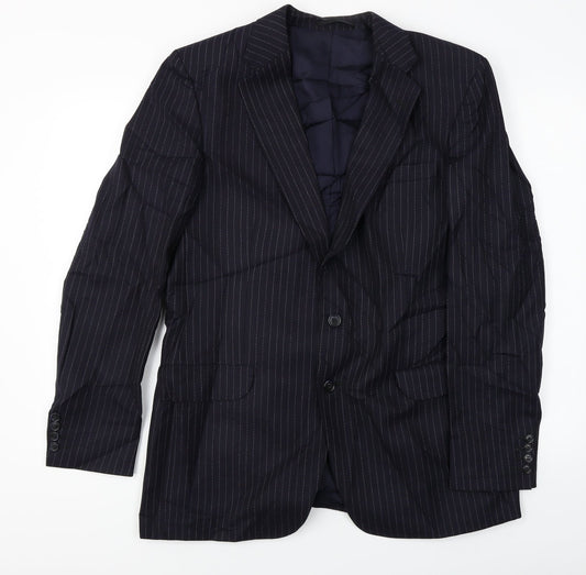 gibs of london Mens Blue   Jacket Blazer Size 40