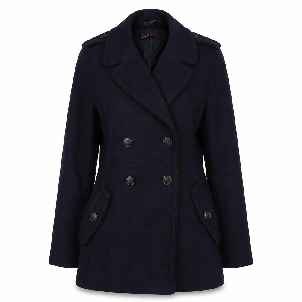 New Look  Womens Blue   Jacket Coat Size 10