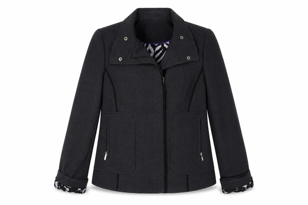 Principles  Womens Grey   Jacket Coat Size 12