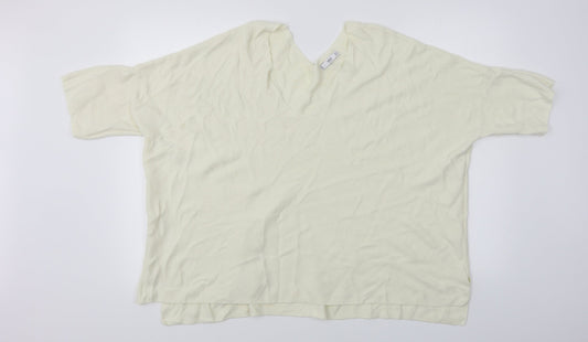 Mng    Womens Ivory   Pullover Jumper Size M