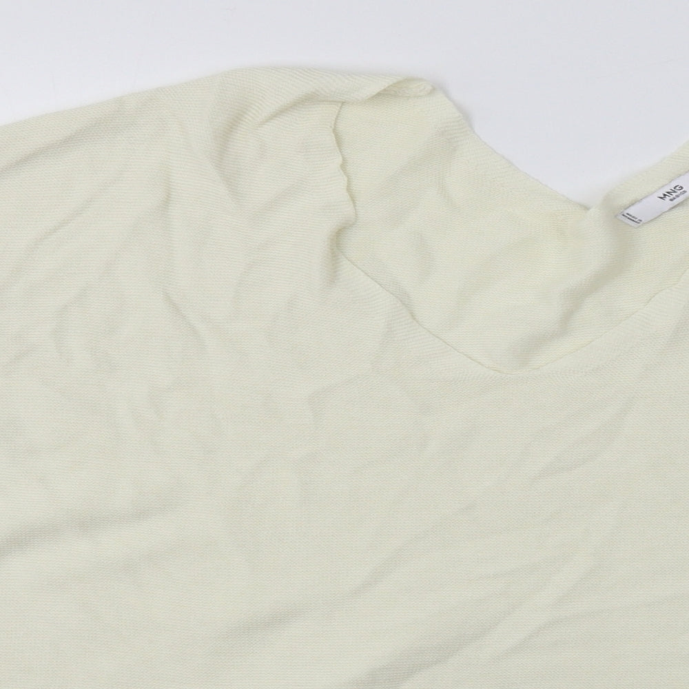 Mng    Womens Ivory   Pullover Jumper Size M