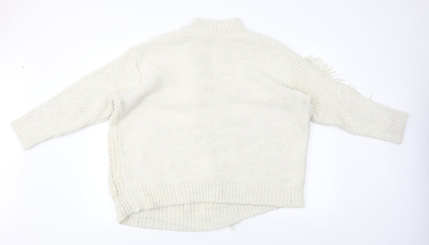 Marks and Spencer  Womens Beige   Pullover Jumper Size L