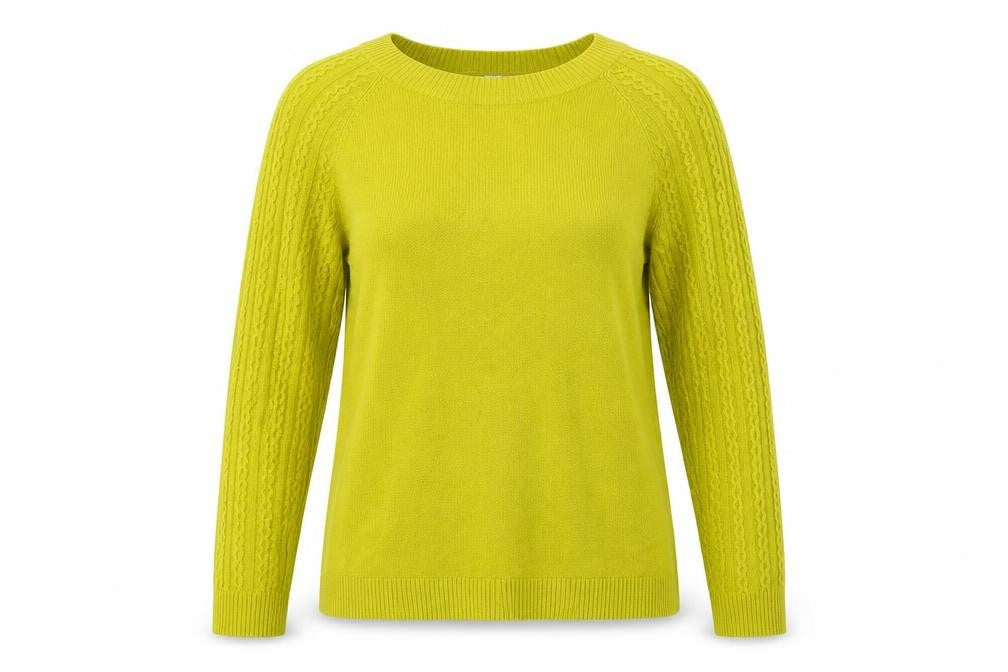 TU Womens Yellow   Pullover Jumper Size 12