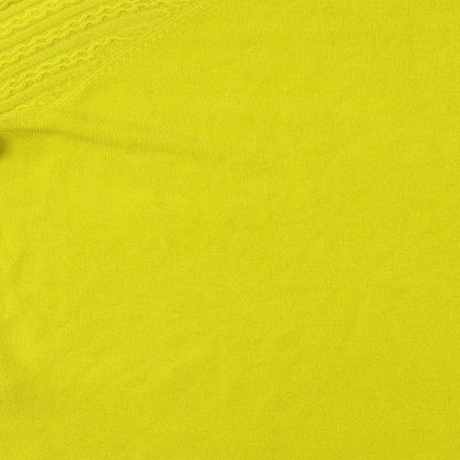 Tu Womens Yellow   Pullover Jumper Size 12