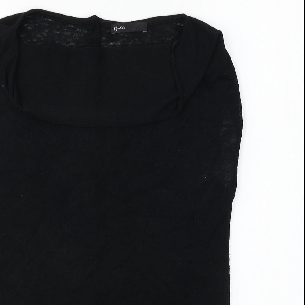Gibson  Womens Black   Basic T-Shirt Size M
