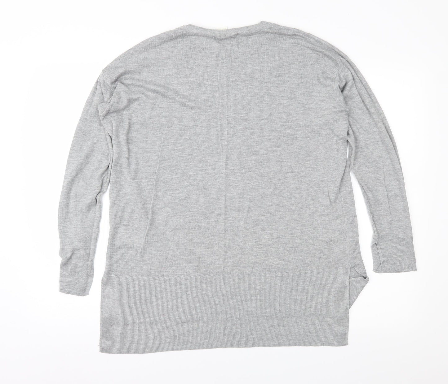 H&M Womens Grey   Pullover Jumper Size M