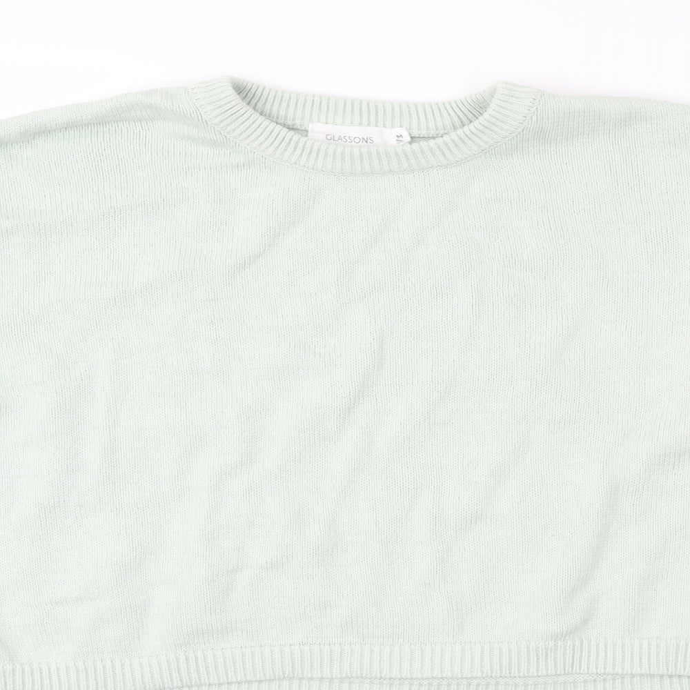 Glassons Womens Green   Pullover Jumper Size M