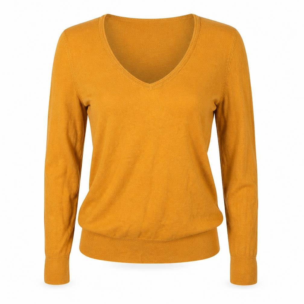 Bershka Womens Orange   Pullover Jumper Size M