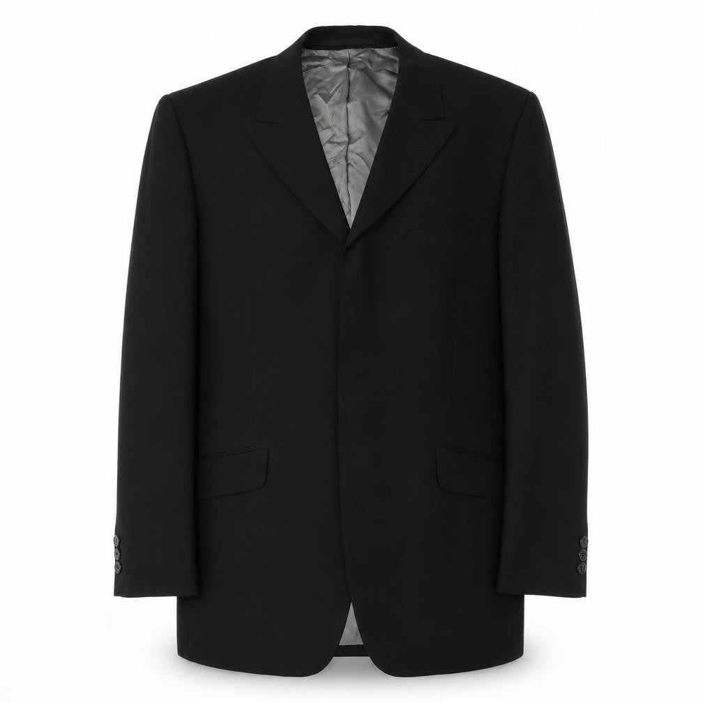 Jonathan Adams Mens Black   Jacket Suit Jacket Size 40
