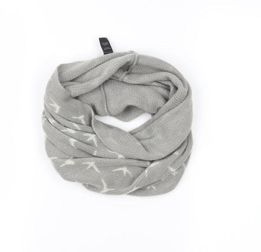 Warehouse Womens Grey Geometric   Scarf