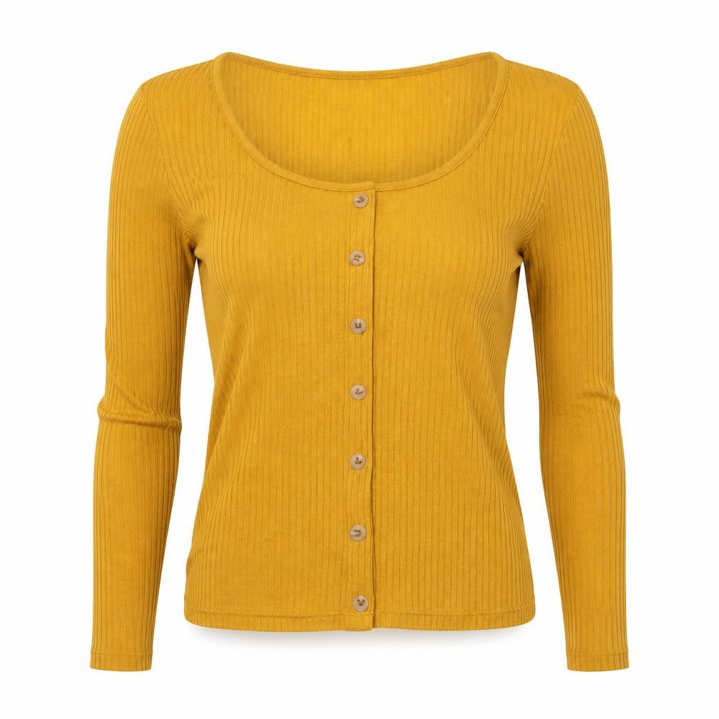 H&M Womens Orange   Pullover Jumper Size S