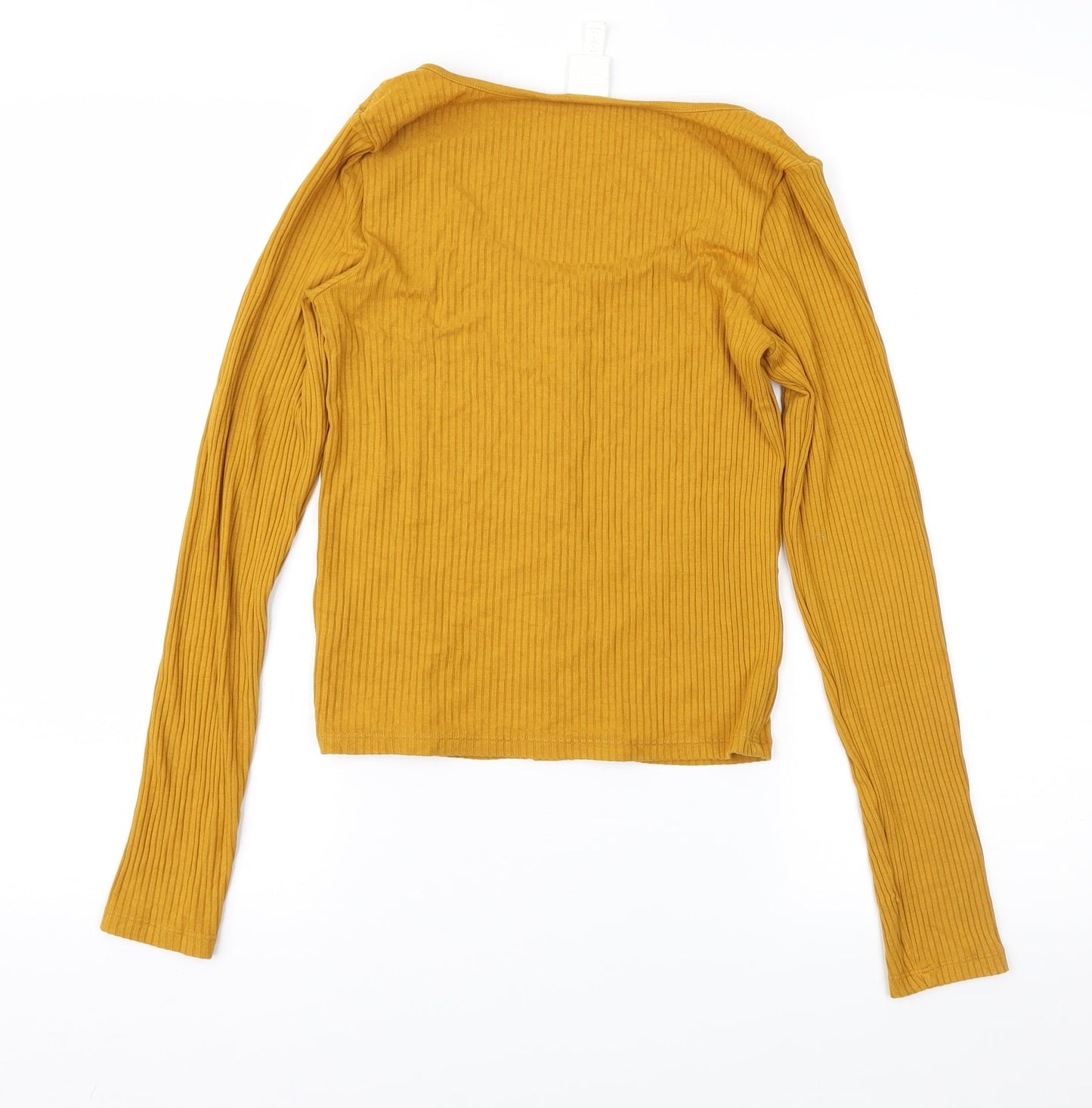 H&M Womens Orange   Pullover Jumper Size S