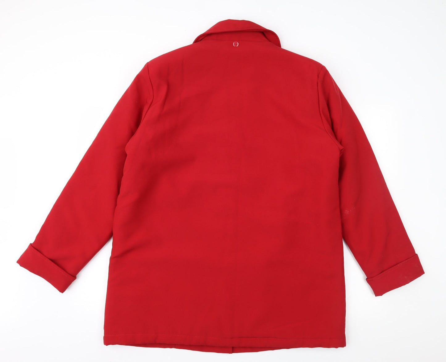 Damart Womens Red   Overcoat Coat Size 16