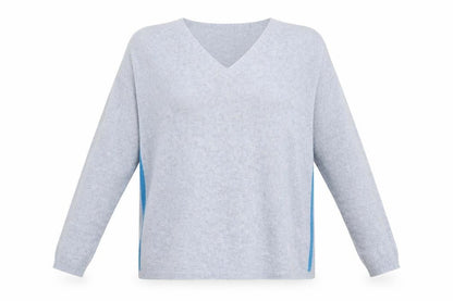sarta Womens Blue   Pullover Jumper One Size