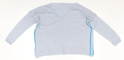 sarta Womens Blue   Pullover Jumper One Size