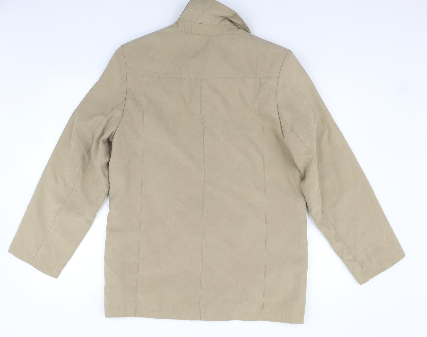 EWM Womens Beige   Jacket Coat Size 12