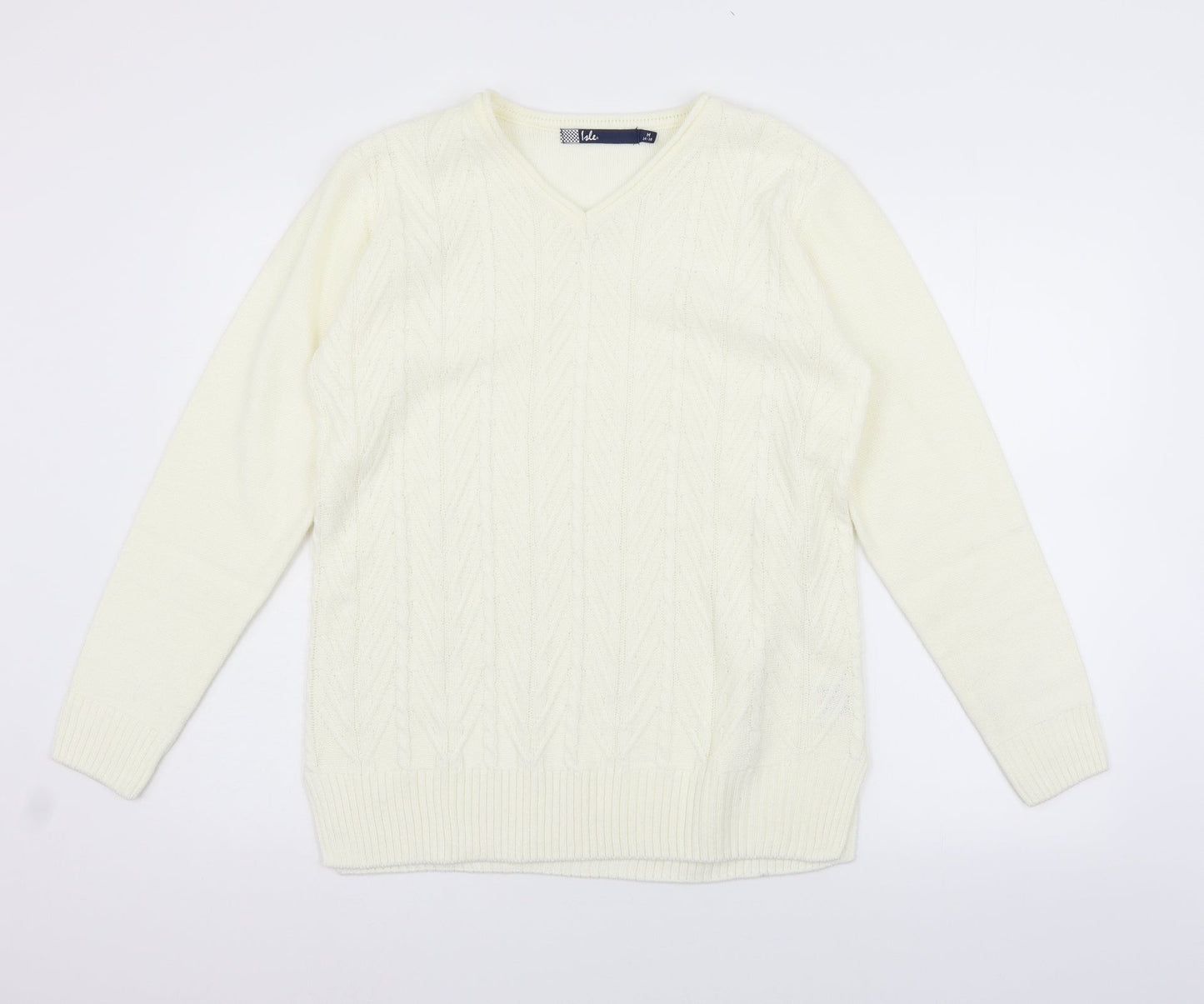 EWM Womens Beige   Pullover Jumper Size M