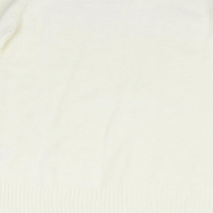 EWM Womens Beige   Pullover Jumper Size M