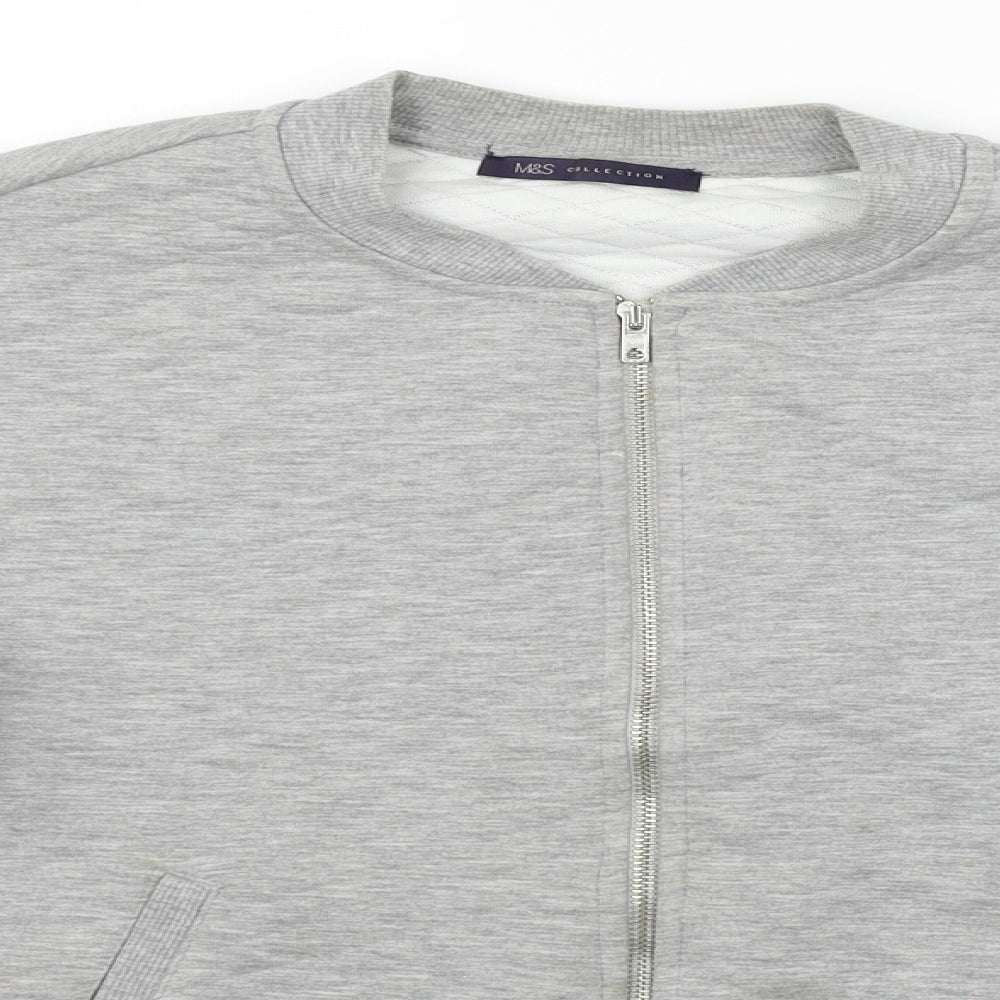 Marks and Spencer Womens Grey   Jacket  Size 14