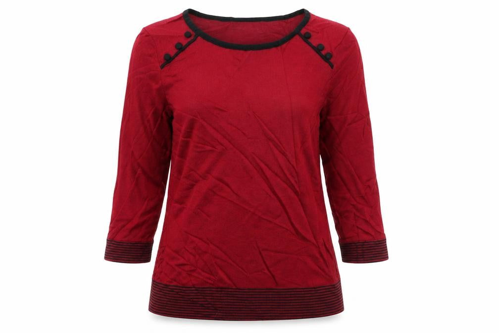 Debenhams Womens Red   Pullover Jumper Size 8
