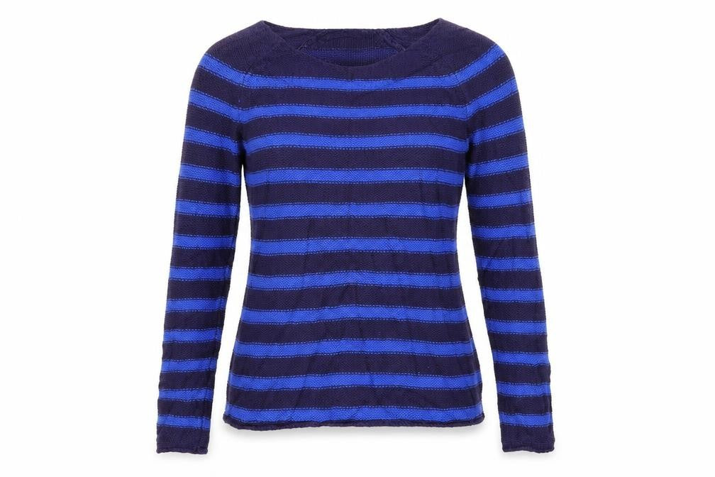 Old Navy Womens Blue Striped  Pullover Jumper Size S