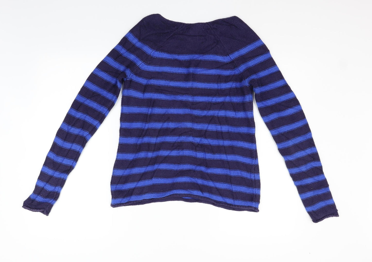 Old Navy Womens Blue Striped  Pullover Jumper Size S