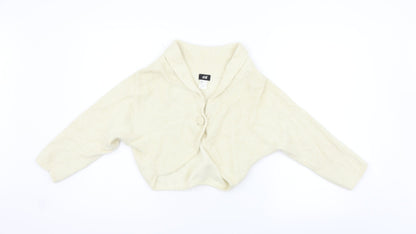H&M Womens Beige   Cardigan Jumper Size M