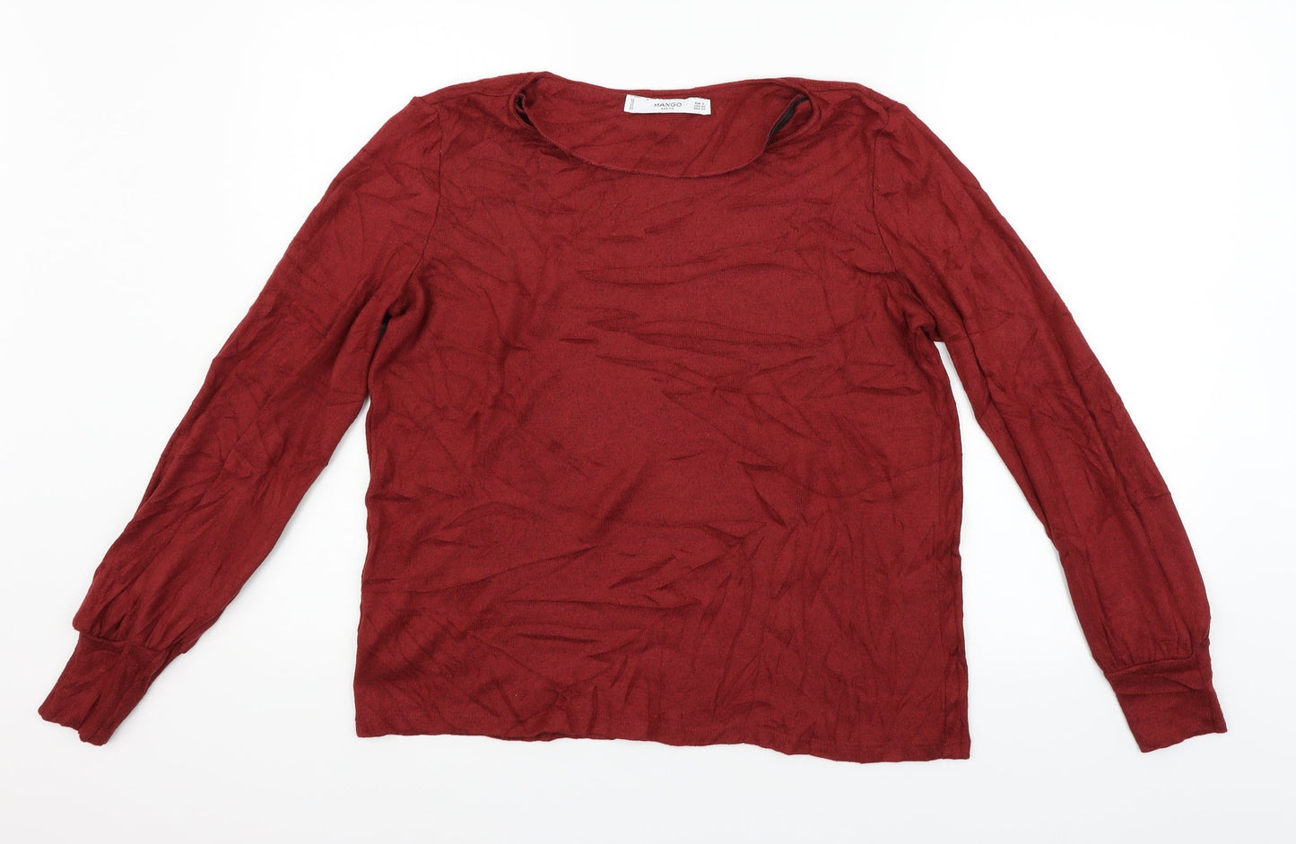 Mango Womens Purple   Pullover Jumper Size S