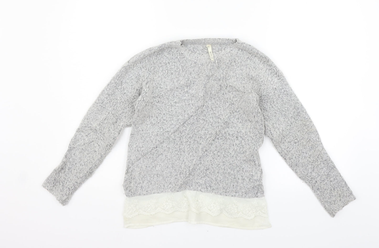 Young Dimension Girls Grey   Pullover Jumper Size 9-10 Years