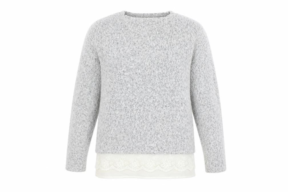 Young Dimension Girls Grey   Pullover Jumper Size 9-10 Years