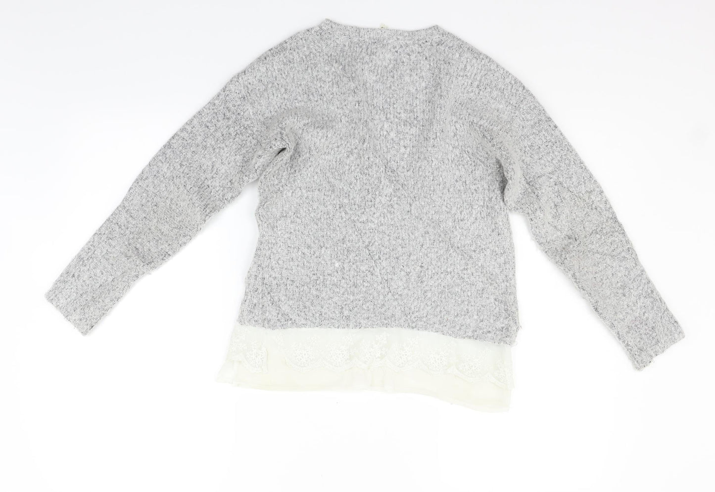 Young Dimension Girls Grey   Pullover Jumper Size 9-10 Years