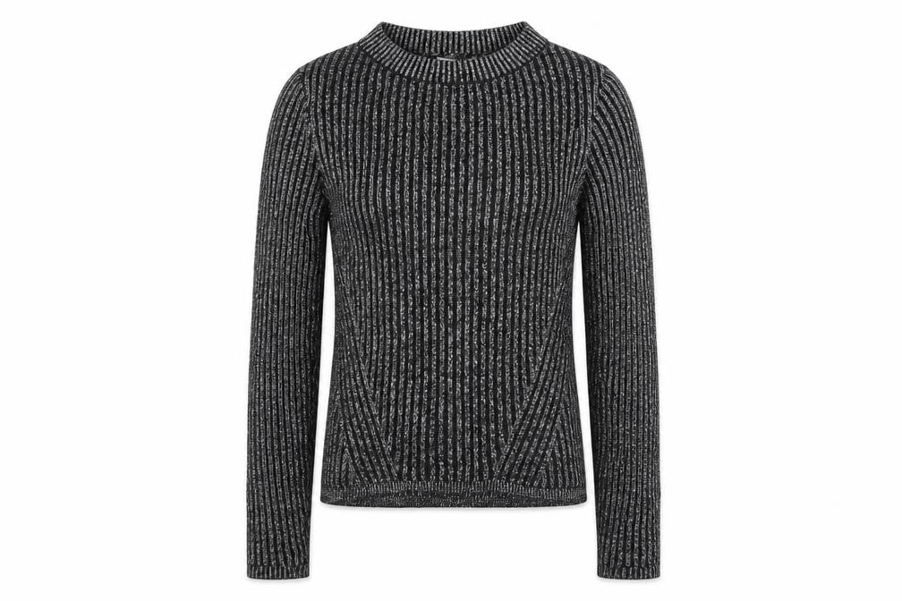 H&M Girls Black   Henley Jumper Size 11-12 Years
