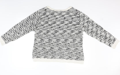 Dorothy Perkins Womens White   Pullover Jumper Size 18