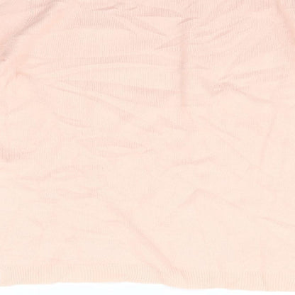 Preloved Pepperts Girls Pink   Pullover Jumper Size 12 Years  - SEQUIN - Label