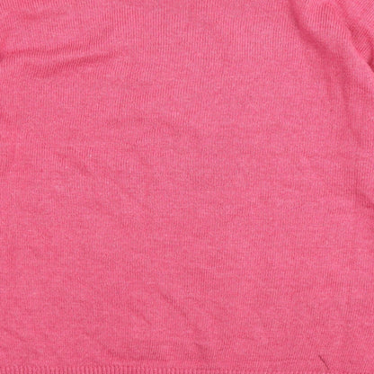 Love Knitwear Womens Pink   Pullover Jumper Size 14