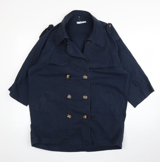 Very Sexy Girl Womens Blue   Basic Blouse Size XL
